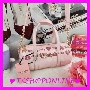 💗🌺{Juicy Couture} powder blush mini barrel bag💗🌺